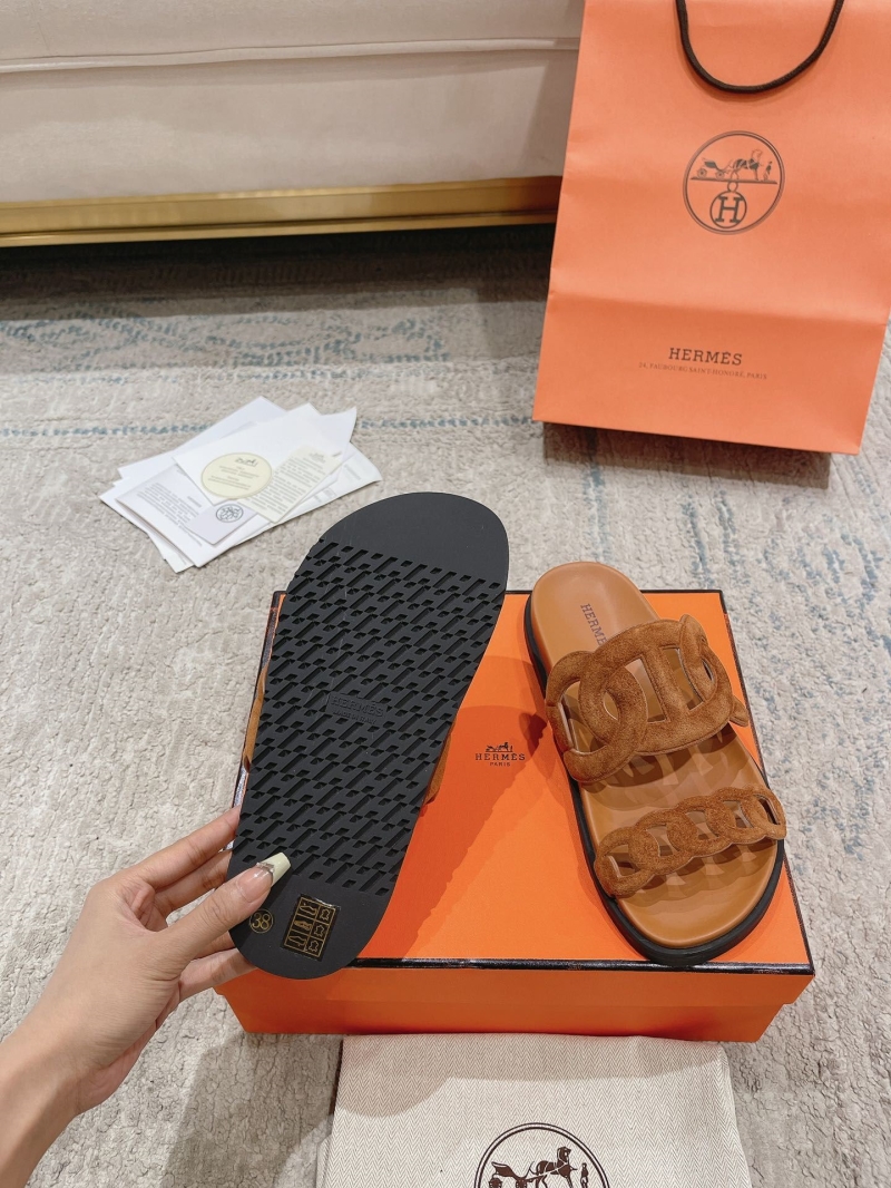 Hermes Slippers